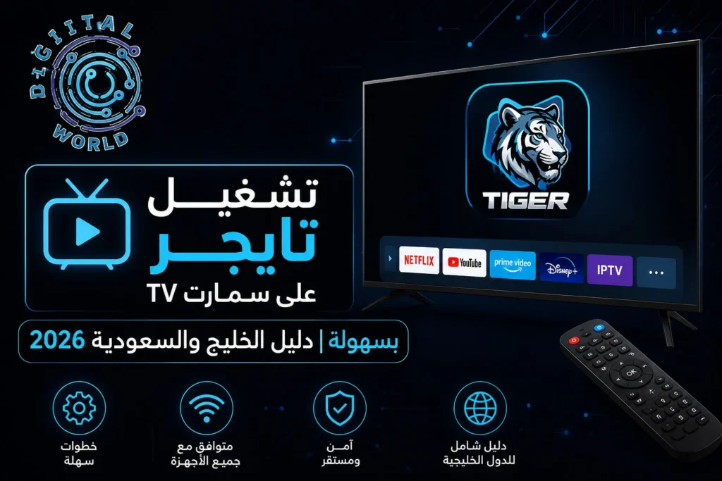 تشغيل تايجر على سمارت TV | طريقة سهلة لمشاهدة بدون تقطيع