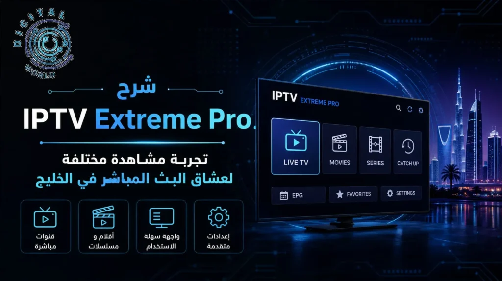 شرح iptv extreme pro