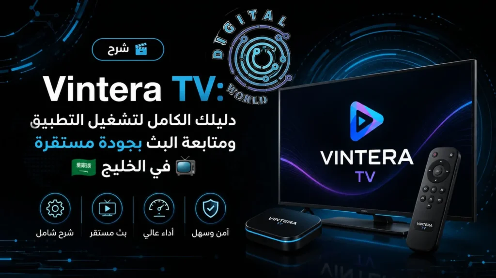 شرح vintera tv | تشغيل Vintera TV ومشاهدة IPTV بجودة عالية