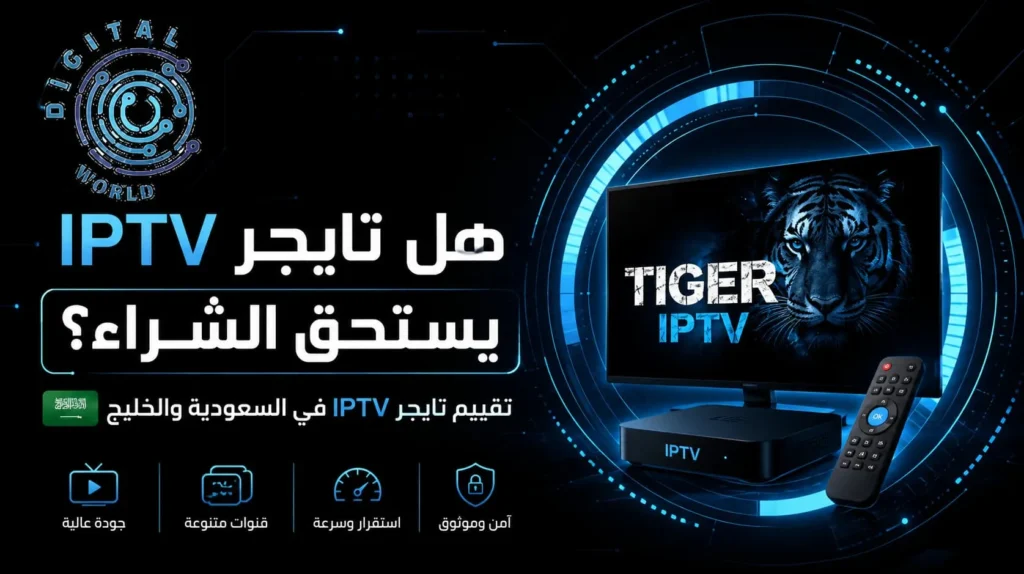 تقييم تايجر IPTV | هل يستحق الشراء في السعودية والخليج